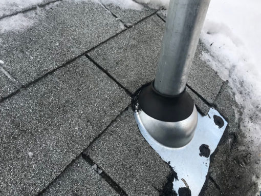 Water Proof Mast Installation